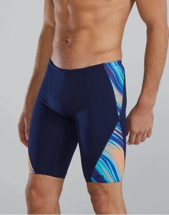 TYR ERKEK YÜZÜCÜ MAYOSU BLD SPL JAM RIP TEAL/ORG B13033435