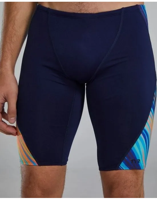 TYR ERKEK YÜZÜCÜ MAYOSU BLD SPL JAM RIP TEAL/ORG B13033435