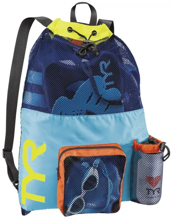 TYR FİLE SIRT ÇANTASI ALNC BIG MESH MUMMY BLUE/YELLOW LBMMB3465