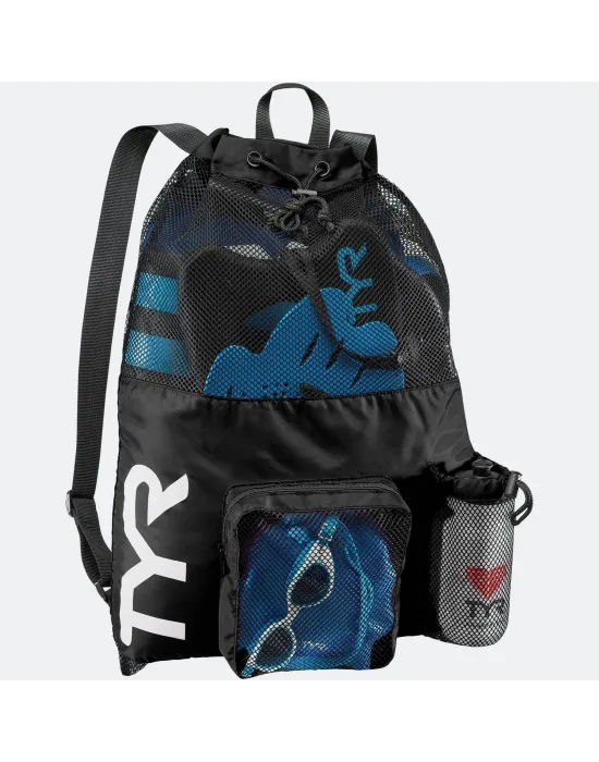 TYR Mummy Siyah File ve Sırt Çantası, Antrenman, Spor Çantası LBMMB3001