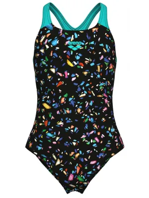 ARENA CONFETTI KIZ ÇOCUK YÜZÜCÜ MAYOSU 009089550