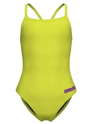 ARENA SOLID KIZ ÇOCUK YÜZÜCÜ MAYOSU 004765650