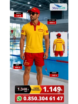 Cankurtaran Kıyafeti Takım -Polo Yaka Tshirt-