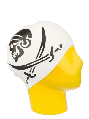 Özel Baskılı Bone Korsan Beyaza Siyah Pirate