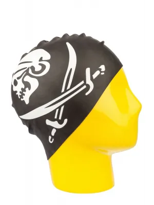 Özel Baskılı Bone Korsan Siyaha Beyaz Black Pirate