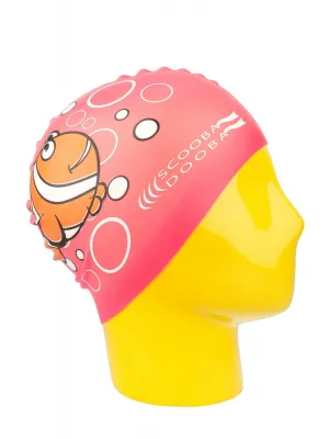 Özel Baskılı Bone Scooba Balık Pembe