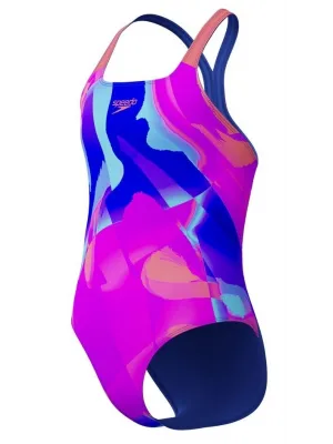 SPEEDO ENDURANCE PLUS KIZ ÇOCUK YÜZÜCÜ MAYOSU 8-00373418166