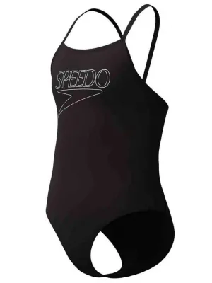 SPEEDO ENDURANCE PLUS LOGO KIZ ÇOCUK YÜZÜCÜ MAYOSU 8-A000207002