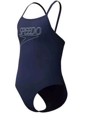 SPEEDO ENDURANCE PLUS LOGO KIZ ÇOCUK YÜZÜCÜ MAYOSU 8-A000207007