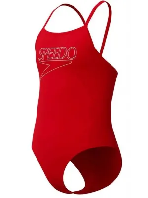 SPEEDO ENDURANCE PLUS LOGO KIZ ÇOCUK YÜZÜCÜ MAYOSU 8-A000207008
