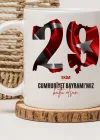 29 Ekim Özel Baskılı Seramik Kupa Bayraklı