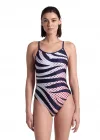 ARENA MULTI STRIPES KADIN YÜZÜCÜ MAYOSU 007158710
