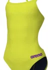 ARENA SOLID KIZ ÇOCUK YÜZÜCÜ MAYOSU 004765650
