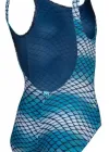 ARENA WATER PRINT KIZ ÇOCUK YÜZÜCÜ MAYOSU 007319801