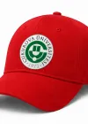 Çukurova Üniversitesi Logo Baskılı Spor Şapka Kırmızı