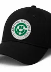Çukurova Üniversitesi Logo Baskılı Spor Şapka Siyah