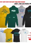 Okul ve Kulüplere Özel Baskılı Sweatshirt / T-shirt