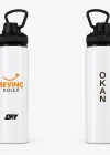 Sevinç Okulları Logolu Matara 800 ml (Yeni Logo)