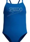 SPEEDO ENDURANCE PLUS LOGO KIZ ÇOCUK YÜZÜCÜ MAYOSU 8-A000207006