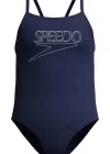SPEEDO ENDURANCE PLUS LOGO KIZ ÇOCUK YÜZÜCÜ MAYOSU 8-A000207007