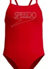 SPEEDO ENDURANCE PLUS LOGO KIZ ÇOCUK YÜZÜCÜ MAYOSU 8-A000207008