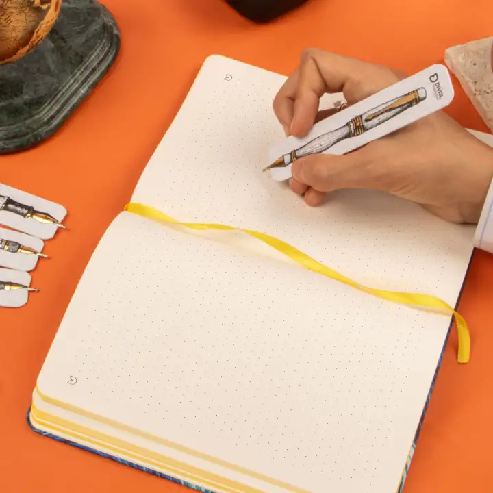 Kalemli Kitap Defter Ayracı