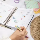 12li Akademik Ajanda Yılbaşı Hediye Seti - 15x21 cm - Kuşe Kapak