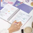 12li Akademik Ajanda Yılbaşı Hediye Seti - 15x21 cm - Kuşe Kapak