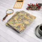 16,5x20 cm Şehir Sert Kapak Noktalı Tarihsiz Spiralli Not Okul Defteri