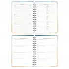 2025-2026 A5 Akademik Ajanda Spiralli Kuşe Kapak 16 Aylık - Okyanus Esintisi