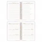 2025-2026 A5 Akademik Ajanda Spiralli Kuşe Kapak 16 Aylık - Renklerin Dansı