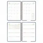 2025-2026 A5 Akademik Ajanda Spiralli Kuşe Kapak 16 Aylık - Yıldızlı Gökyüzü