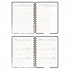 2025-2026 A5 Akademik Ajanda Spiralli Kuşe Kapak 16 Aylık - Yıldızlı Kedi