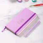 2026 Haftalık Ajanda 9x18 cm Sert Kapak - Lila