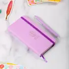 2026 Haftalık Ajanda 9x18 cm Sert Kapak - Lila