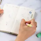 2026 Haftalık Ajanda 9x18 cm Sert Kapak - Yeşil