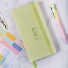 2026 Haftalık Ajanda 9x18 cm Sert Kapak - Yeşil