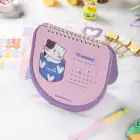 2026 Kedili Hacıyatmaz Masa Takvimi - Meow Kedi Serisi