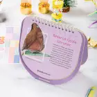 2026 Kelebekli Hacıyatmaz Masa Takvimi - Butterfly Serisi