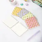 10x10 cm 6lı Karton Kapaklı Spiralli Cep Defteri Bloknot Not Defteri - Kaktüs