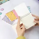 10x10 cm 6lı Karton Kapaklı Spiralli Cep Defteri Bloknot Not Defteri - Meow Kedi