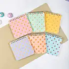 10x10 cm 6lı Karton Kapaklı Spiralli Cep Defteri Bloknot Not Defteri - Meyve Desenli