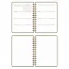 A5 Süresiz Haftalık Planlayıcı Spiralli Kumaş Kapak - Haki