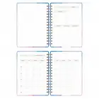 A5 Süresiz Haftalık Planlayıcı Spiralli Kuşe Kapak - Renklerin Dansı