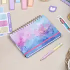 A5 Süresiz Haftalık Planlayıcı Spiralli Kuşe Kapak - Renklerin Dansı