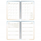 2025-2026 A5 Akademik Ajanda Spiralli Kuşe Kapak 16 Aylık - Okyanus Esintisi