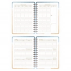 2025-2026 A5 Akademik Ajanda Spiralli Kuşe Kapak 16 Aylık - Okyanus Esintisi