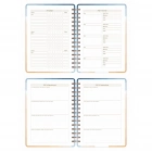 2025-2026 A5 Akademik Ajanda Spiralli Kuşe Kapak 16 Aylık - Okyanus Esintisi