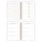 2025-2026 A5 Akademik Ajanda Spiralli Kuşe Kapak 16 Aylık - Renklerin Dansı