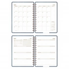 2025-2026 A5 Akademik Ajanda Spiralli Kuşe Kapak 16 Aylık - Yıldızlı Gökyüzü